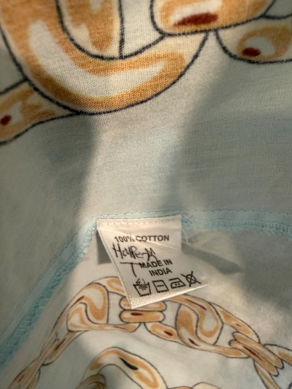 Dizzy Lizzie Chatham Dress Aqua‎ Links Print sz M 8/10 SOLD OUT - Picture 4 of 5